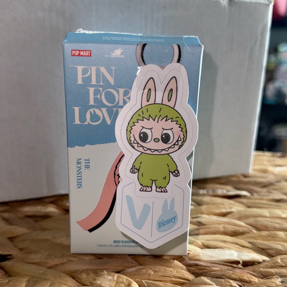 Pop Mart The Monsters – Pin for Love Series (Letter V: Victory)